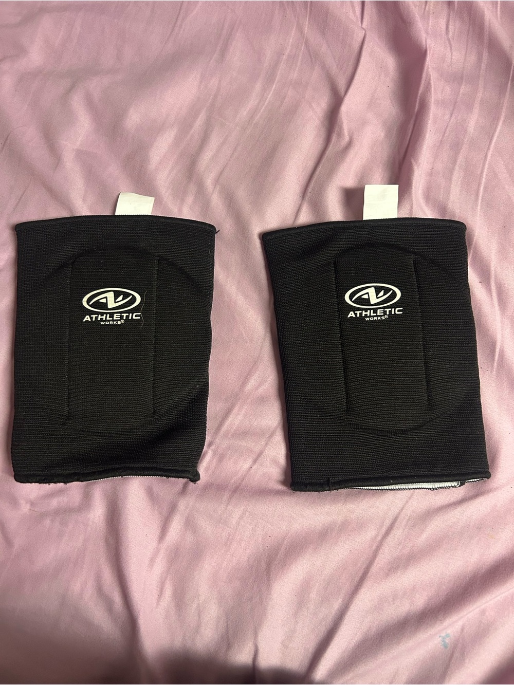 Athletic Works Black Protective Knee Pads - Pair
